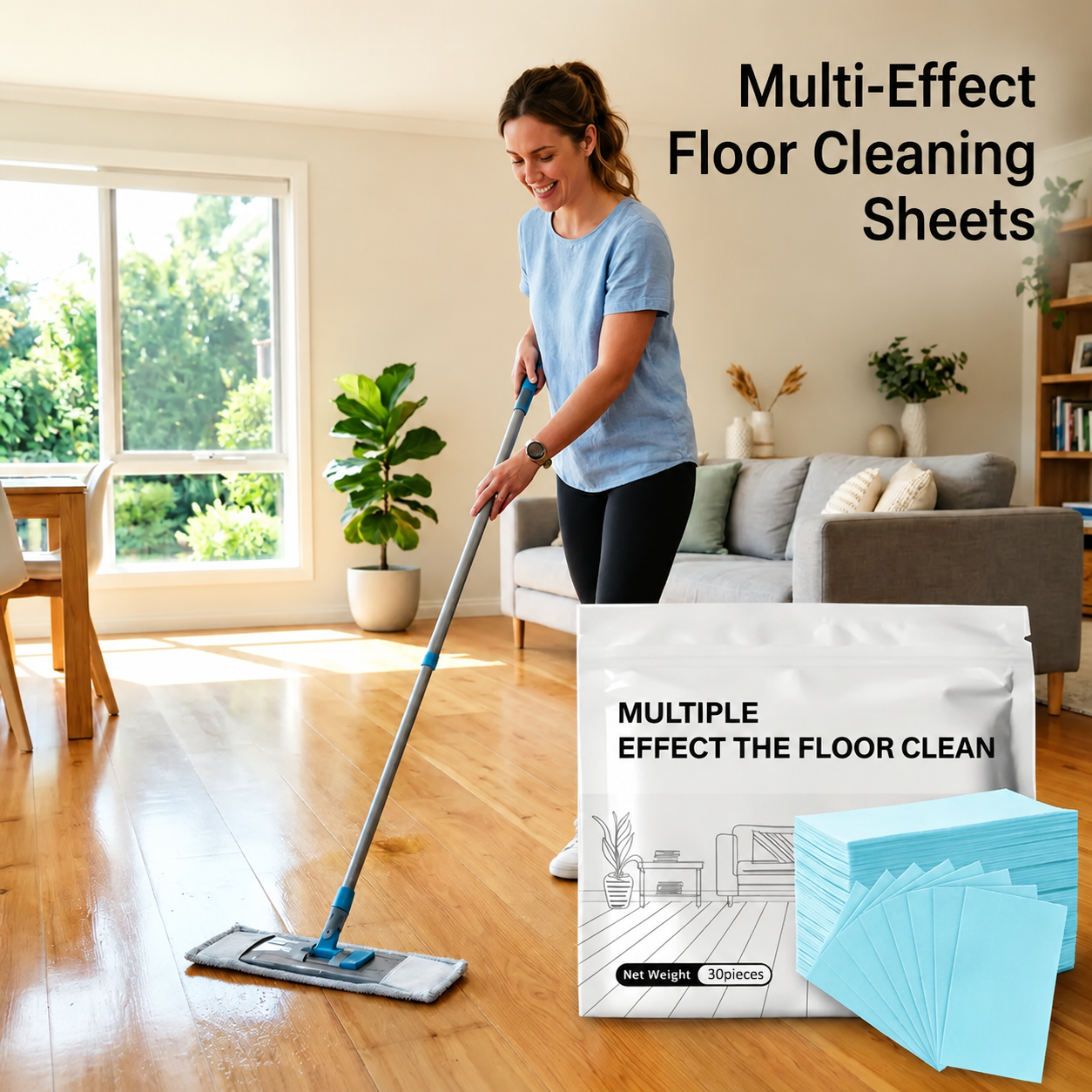 🧼Multi-Surface Antibacterial Cleaner for Hardwood, Tile & Laminate